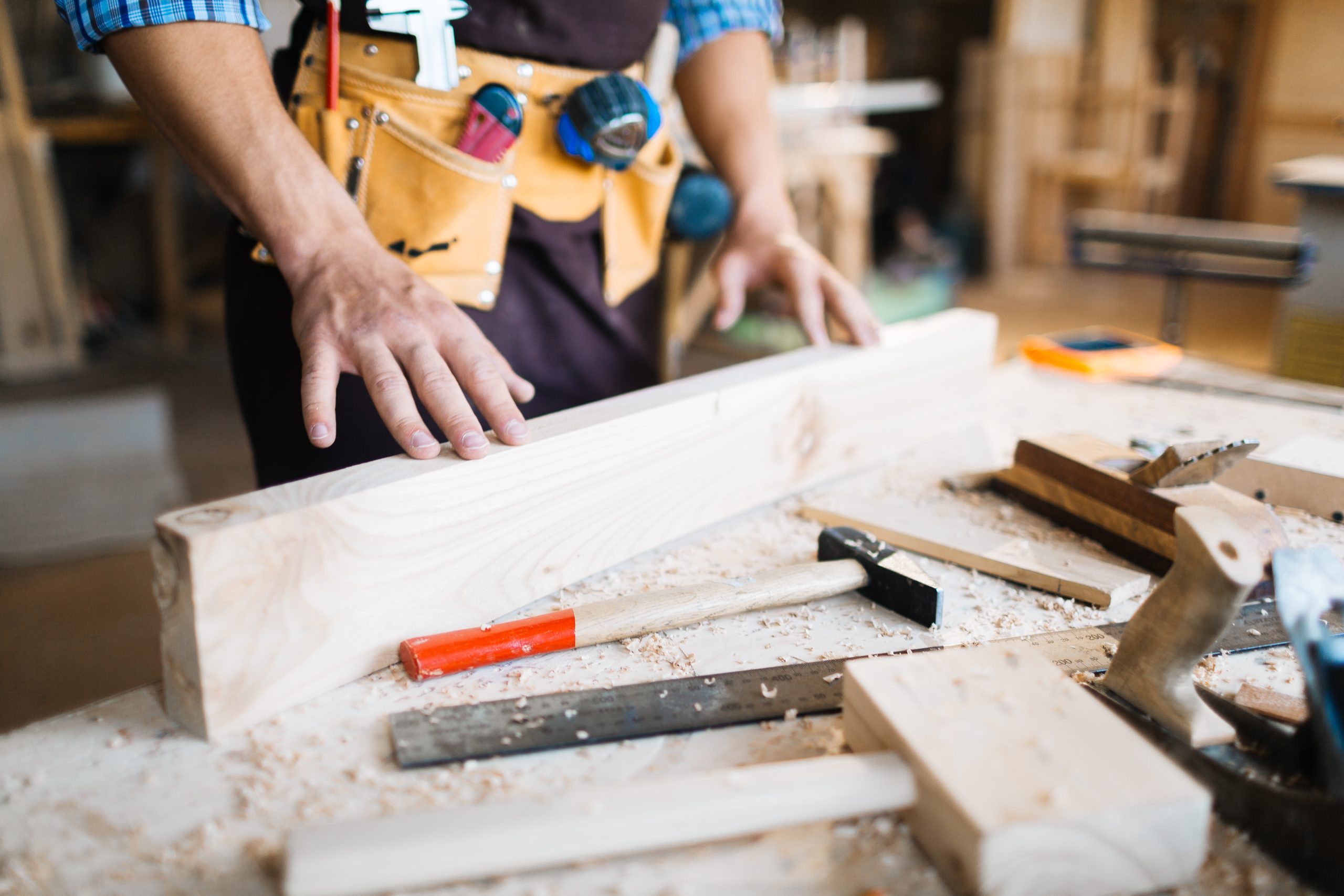 Custom carpentry services completed by Friends Home Services