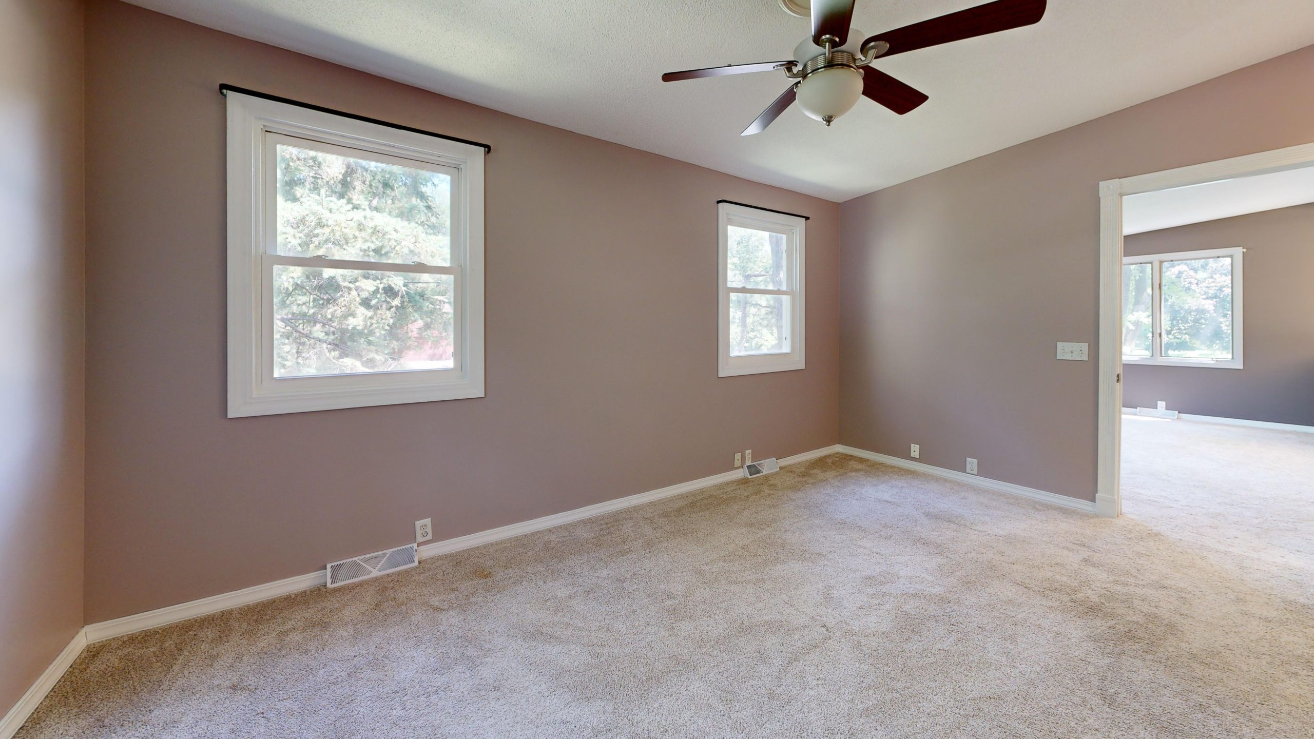 Interior Painting service by friends home services (4) Residential interior painters applying premium wall paint