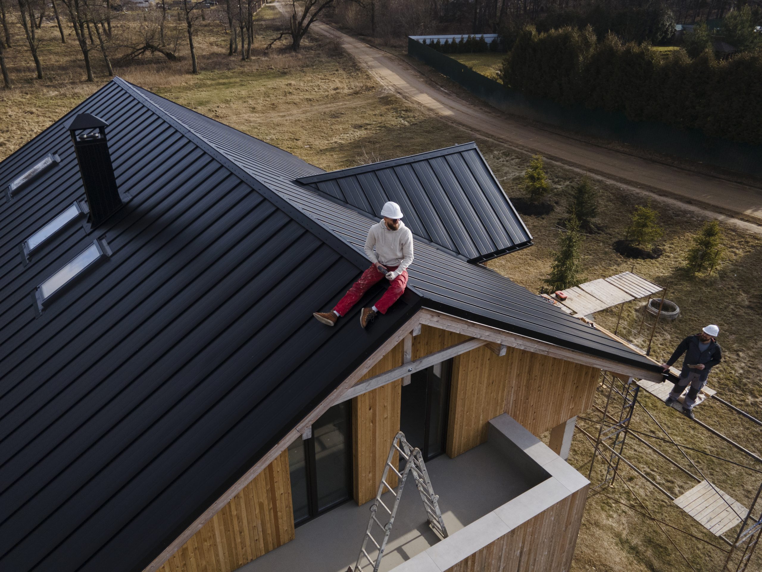 Roof replacement project completed on a residential home
